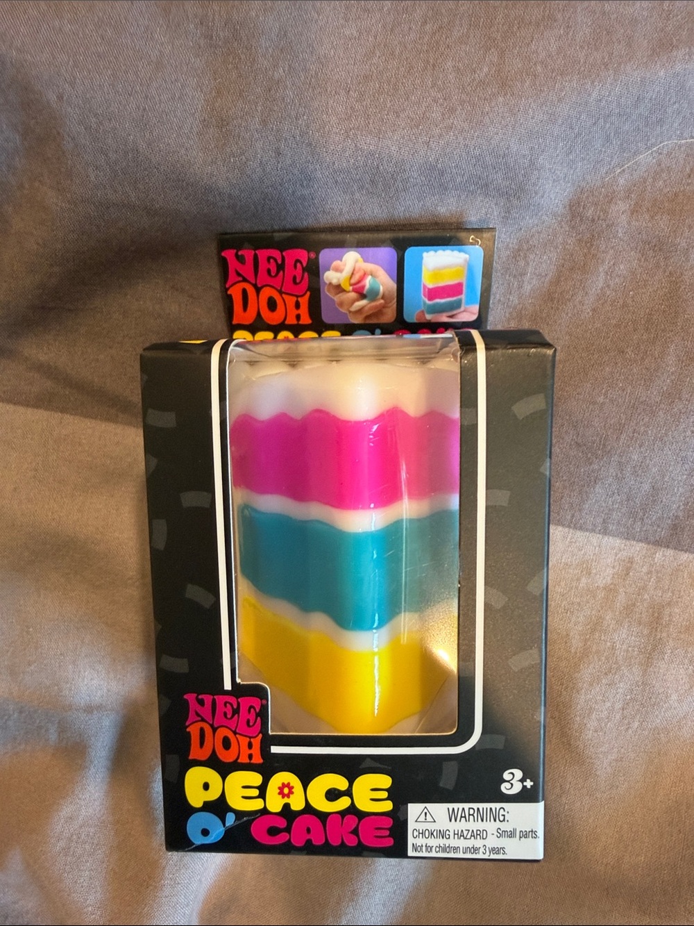 Nee Doh Peace O' Cake Layered Squishy